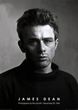James Dean by Roy Schatt Poster