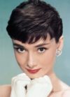 Audrey Hepburn Hands To Chin Poster