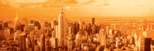 New York Manhattan Vanilla Sky Jumbo Poster