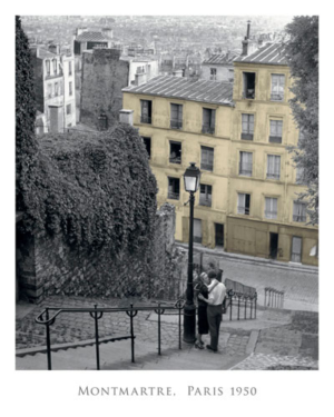 Paris Montmarte Mini Poster