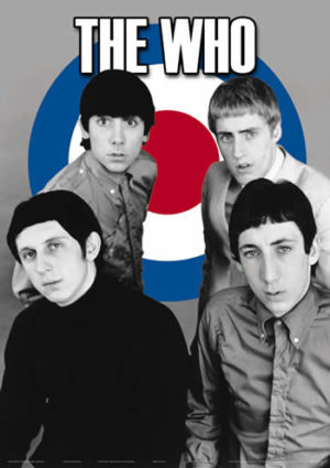 The Who Mods Poster (Published 2002, some wear)