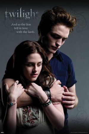 Twilight Edward And Bella Embrace Poster