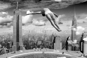 New York Dive Poster