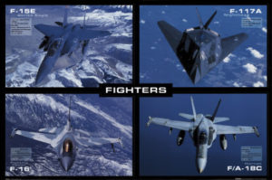 Fighter Planes Poster