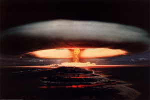 Atomic Bomb Blast Poster