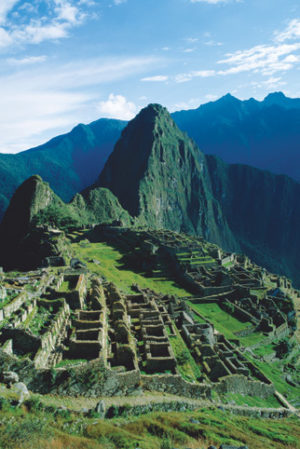 Machu Picchu Vertical Poster