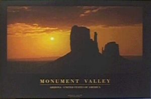 Monument Valley Arizona Poster