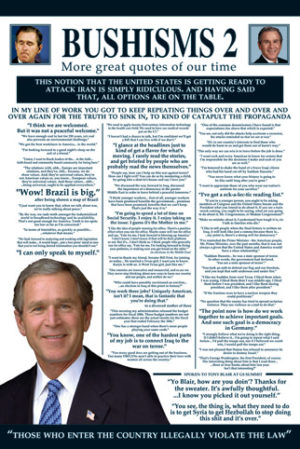 Bushisms 2 Poster