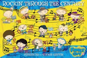 Family Guy Stewie Century of Music Poster