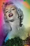 Marilyn Monroe Text Poster