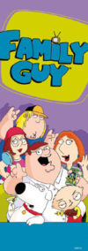 Family Guy Cast Door Poster