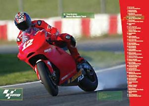 Moto GP Troy Bayliss Motorbike Poster