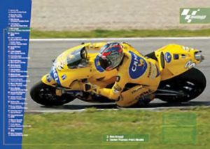 Moto GP Max Biaggi Motorbike Poster