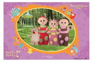 In The Night Garden Makka Pakka And Tombliboos Poster (actual poster has more of a pink background than image show)