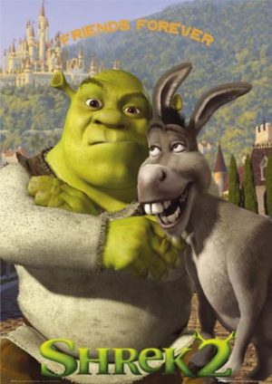 Shrek 2 Friends Forever Poster