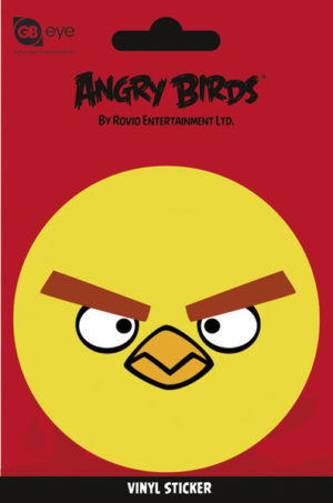 Angry Birds Yellow Bird Sticker