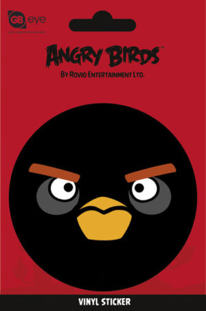 Angry Birds Black Bird Sticker