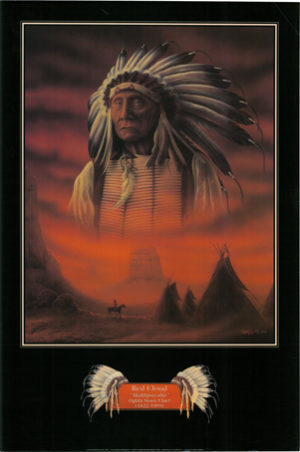 Native American Red Cloud 1822-1909 Poster