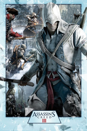 Assassin's Creed III Collage Poster