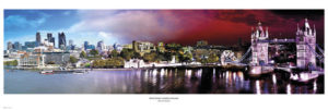 London Day and Night Jumbo Poster
