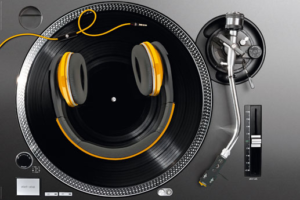 Turntable Smile Poster