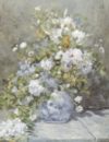 Pierre-Auguste Renoir - Large Vase Of Flowers Art Print