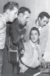 Million Dollar Quartet (Elvis Presley, Jerry Lee Lewis, Carl Perkins, Johnny Cash) Poster