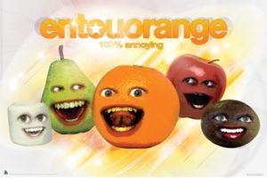 Annoying Orange Entourorange Poster