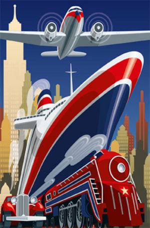 Point Of Departure Giant Art Print