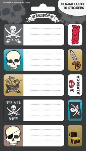 Pirate Labels Sticker Pack