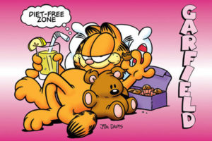 Garfield Diet-Free Zone Poster
