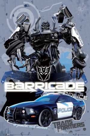 Transformers Barricade Poster