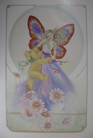 Fairy and Teddy Poster