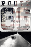 Route 66 USA Poster Car Poster
