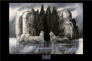 HR Giger - Hommage a Bocklin Poster (Published 2004, heavily worn)