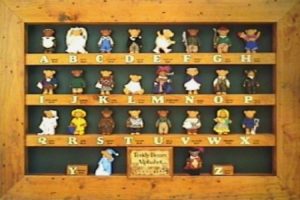 Teddy Bear's Alphabet Poster