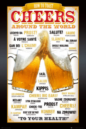 How to Toast Around the World Poster