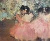 Edgar Degas - Ballerina In Pink Art Print