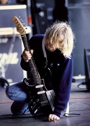 Kurt Cobain Guitar Giant Poster (Some wear)