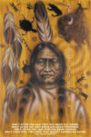 Native American Tatanka Yotanka Cree Poem Poster