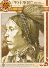 Native American Two Hatchet Kiowa Tribe Poster