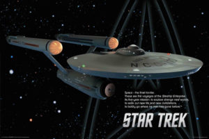 Star Trek Ship Poster