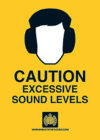 Caution Sound Levels - Ministry of Sound Poster