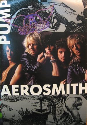 Aerosmith Pump Poster (Published 1989, some wear)