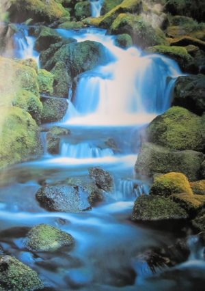 Waterfall (vertical) Poster