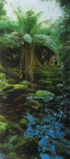 Waterfall IV Narrow Poster
