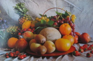 Fruit Plate Poster