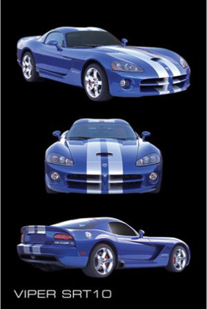 Dodge Viper SRT10 Car Poster