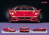 Ferrari All Angles Car Poster