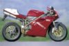 Red Legend Ducati Motorbike Poster